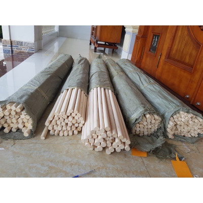 Gậy Dài Tập Võ - Võ Cổ Truyền - Wushu - Thiếu Lâm - Gỗ Bạch Lạp (Dành cho trẻ em)