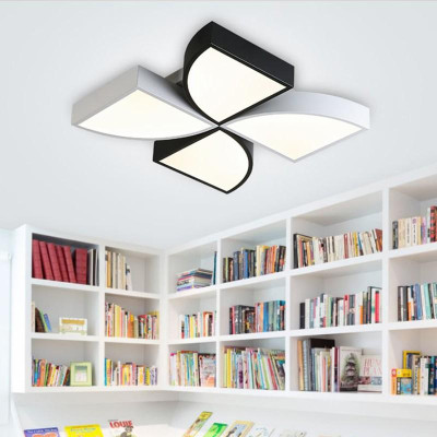 Đèn trần - đèn ốp trần - đèn led mâm 4 cánh 4 màu MY COLOR cao cấp đẹp mắt nhất kèm điều khiển từ xa tiện dụng
