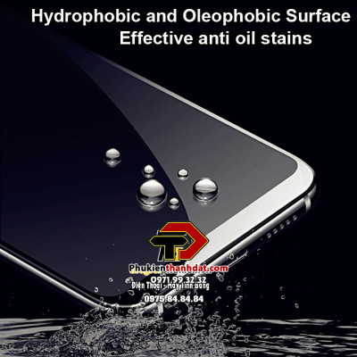 Kiính Cường Lực Full Màn Hình Cho Redmi 10A Chính Hãng Glass Pro 9H Chống Vỡ, Chống Va Đập- hàng chính hãng