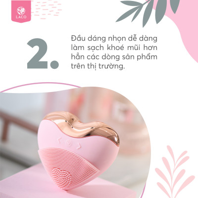 LACO CLEANING FACIAL LUXURY Máy Rửa Mặt LacoLuxury chính hãng 100% sạch sâu, tan nọng cầm