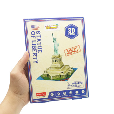 Mô Hình Giấy 3D Tượng Nữ Thần Tự Do - Cubic Fun S3026H (31 Mảnh Ghép)