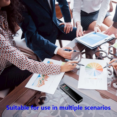 SOAIY Máy Ghi Âm Kỹ Thuật Số Nhỏ Gọn Dành Cho Hội nghị, Cuộc họp, Phỏng vấn G4 - Hàng Nhập Khẩu