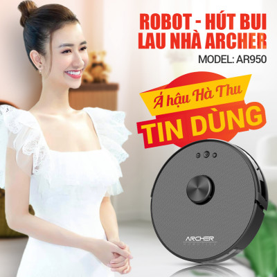 Robot Hút Bụi Lau Nhà Archer Ar950 - Hàng chính hãng
