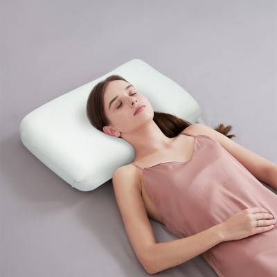 [MEMORY FOAM] Ruột gối cao su non hỗ trợ ngủ ngon NIN House 60x40x12cm cho người lớn, người già cao cấp