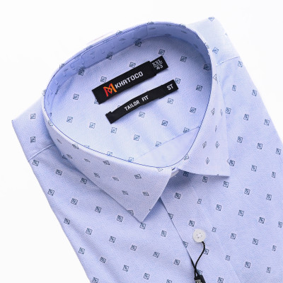 Áo sơ mi tay ngắn Khatoco (S-->2XL)