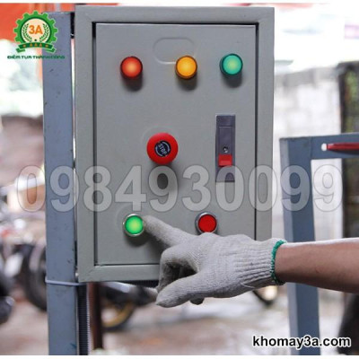 Máy ép cám viên thủy sản 3A7,5Kw (cấp liệu bán tự động)