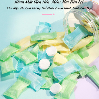 Gói 20 viên khăn nén du lịch đa năng tiện lợi