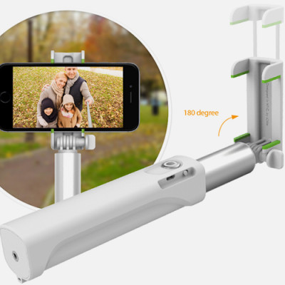 Gậy Chụp Ảnh Bluetooth iOttie Migo Màu Trắng - Hàng Chính Hãng