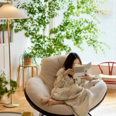 Ghế đu nằm ngủ, đọc sách đơn phong cách châu Âu Juno Sofa dành cho bán công, phòng khách, phòng ngủ thoải mái 