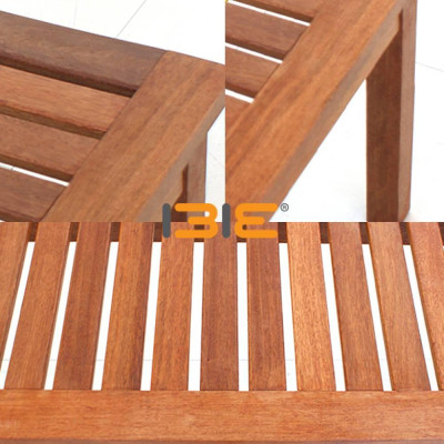 Ghế Băng Tanjung Có Tay IBIE NC1012 (150 x 63 x 88 cm) - Nâu