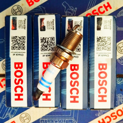 Bộ 04 Bugi Bosch Chân Ngắn (Platinum) FR7DPP30X Cho Mercedes BMW