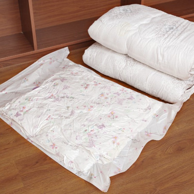 [LOẠI XỊN - CÓ TẶNG BƠM TAY] Bộ 8 Túi Hút Chân Không Đựng Quần Áo, Chăn Màn CỠ ĐẠI Cao Cấp - Hàng chính hãng