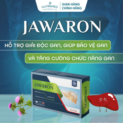 Viên uống Jawaron hỗ trợ chống viêm gan, giải độc và bảo vệ gan (30 viên) - Nutramed