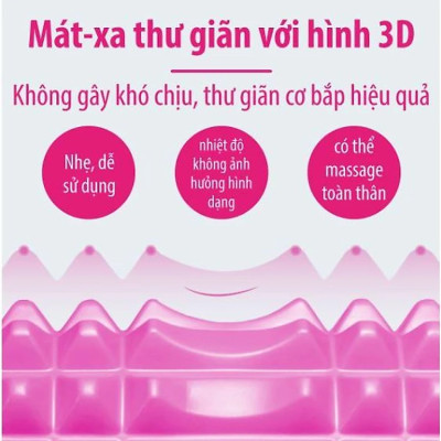 Con Lăn Foam Roller Massage Có Gai, Ống Lăn Giãn Cơ Bắp (Kích thước 33 x 14 cm) - Inbox Shop lựa màu