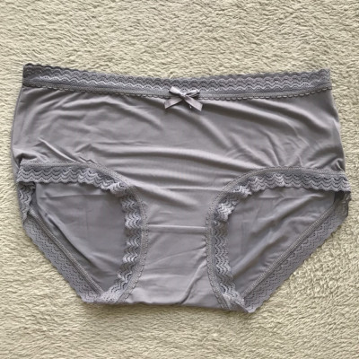 Set 3 Quần Lót Nữ Su Lạnh Viền Ren Đính Nơ - Quần Chip Nữ Cao Cấp - Quần Lót Nữ Su Đúc - Quần Lót Nữ Sexy