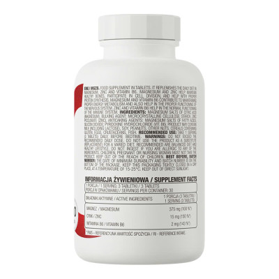Viên Uống OstroVit MgZb Ultra, Hỗ Trợ Sức Khỏe và Sinh Lực cho Nam Giới (90 120 viên)
