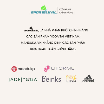 Gạch Tập Yoga Manduka Gỗ Bần Cork Yoga Block Cao Cấp
