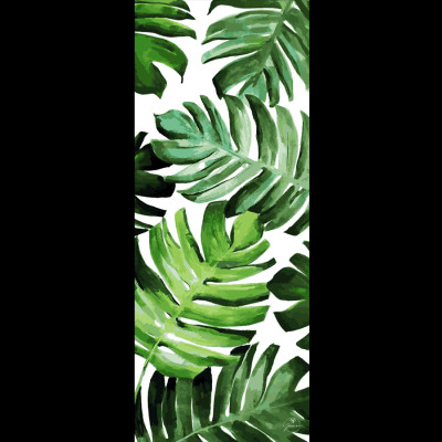 Thảm tập yoga chính hãng Yvonne, Monsteria Leaf (TẶNG KÈM 3 PHẦN QUÀ), dày 6mm bề mặt nhám, siêu bám, chống trơn trượt, ưa mồ hôi