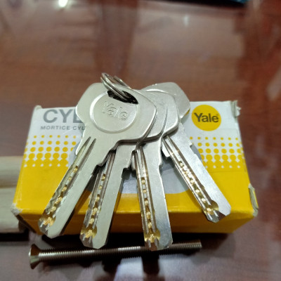 Tim/ Ruột khóa Yale 2 đầu chìa - 4 chìa vi tính