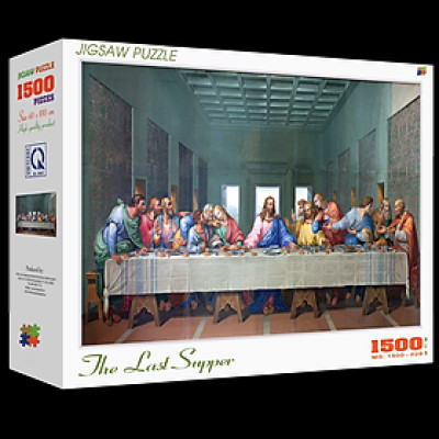 Bộ tranh xếp hình cao cấp 1500 mảnh ghép (60x100cm) – The Last Supper