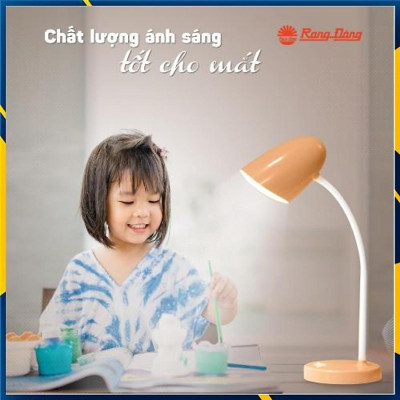 Đèn Học Để Bàn, Chip LED SUNLIKE Ánh Sáng Trung Thực và Bảo Vệ Mắt. Mã sản phẩm RL38.LED - 6W - Hàng chính hãng