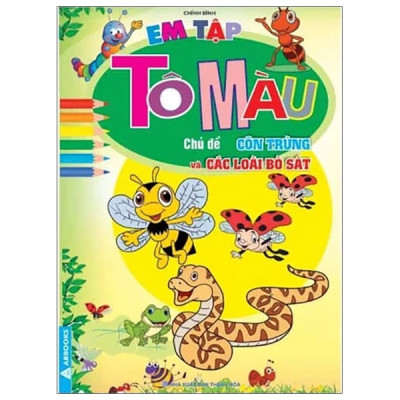 Sách - Em Tập Tô Màu - Chủ Đề Tổng Hợp Về Thiên Nhiên và Đồ Chơi Của Bé - Bộ 12 Cuốn