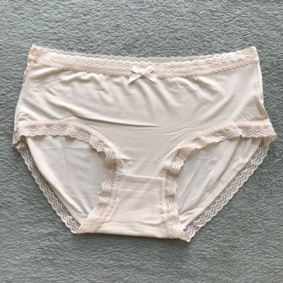 Set 3 Quần Lót Nữ Su Lạnh Viền Ren Đính Nơ - Quần Chip Nữ Cao Cấp - Quần Lót Nữ Su Đúc - Quần Lót Nữ Sexy