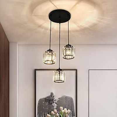 Đèn thả UGOT pha lê trang trí nội thất - kèm bóng LED và đế ốp trần