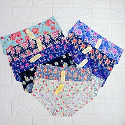 COMBO 10 QUẦN SU ĐÚC HỌA TIẾT HOA XINH XẮN HÀNG CAO CẤP(Từ 40kg-50kg)