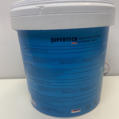 Sơn Nước Toa Supertech nội thất màu xanh ngọc 7508 _5L