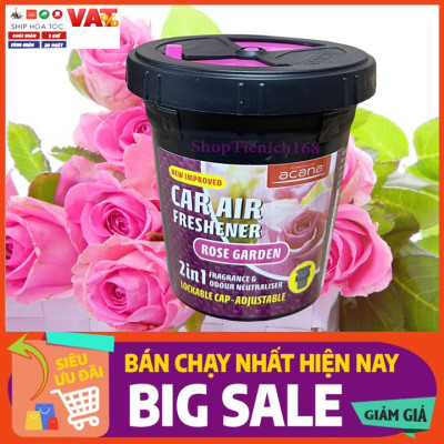 Sáp thơm ôtô thiên nhiên tiện dụng Acana 130g (hương hoa nhài)