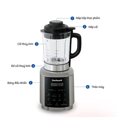 Máy xay nấu đa năng Bluestone BLB-6038 - Hàng chính hãng