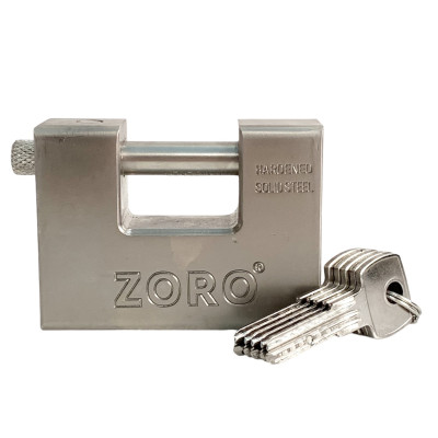 Ổ khoá cửa cầu ngang ZORO nặng 1kg1 chống cắt chống đập chống đục, siêu chịu lực chống trộm