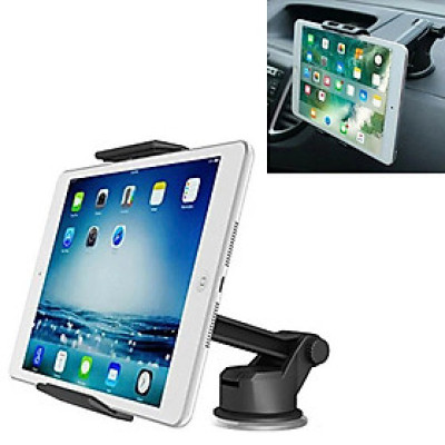 Giá Đỡ iPad, Máy Tính Bảng Trên Xe Hơi Hít Chân Không Cao Cấp - iPad Holder For Car- Hàng nhập khẩu