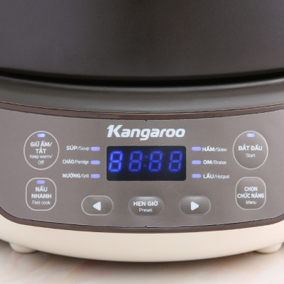 Nồi hầm dưỡng sinh Kangaroo KG3SC1 3 lít - Hàng chính hãng