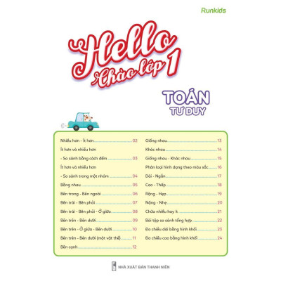 Sách - Hello Chào Lớp 1 - Combo 5 Cuốn - Megabook