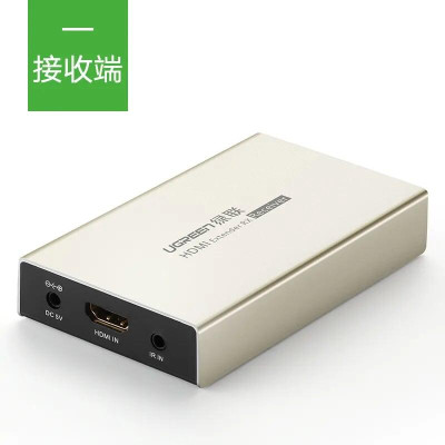 Ugreen UG40283MM116TK 120M Màu Vàng Bộ nhận HDMI qua cáp Lan Cat 5E + 6 - HÀNG CHÍNH HÃNG