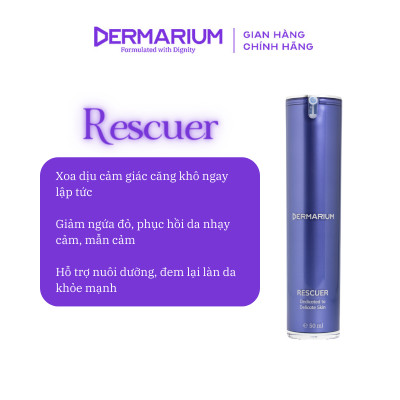 Dermarium Rescuer - Kem dưỡng Lamellar hỗ trợ phục hồi và giảm kích ứng cho mọi loại da 50ml