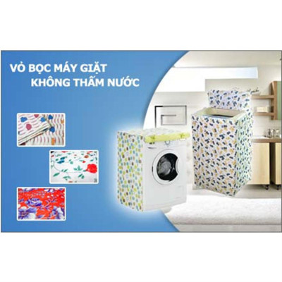 Áo Trùm Máy Giặt Cửa Trước - Vỏ Bọc Bảo Vệ Máy Giặt Lồng Ngang Loại Dày  - Hàng Loại 1