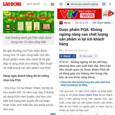 PQA Nhuận Tràng dạng ống là dược phẩm thảo dược có tác dụng nhuận tràng dùng cho người lớn và trẻ em trên 6 tuổi bị táo bón, táo bón lâu ngày.