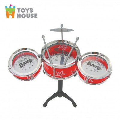 Đồ chơi trống cho bé Jazz Drum Toyshouse - Đồ chơi âm nhạc cho bé trai và bé gái chính hãng