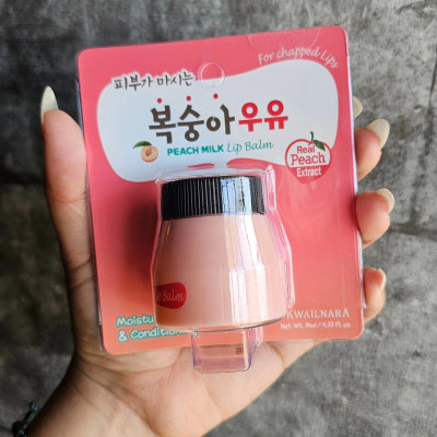 Son dưỡng môi căng mọng dưỡng ẩm Kwailnara Milk Lip Balm Hàn Quốc 10ml