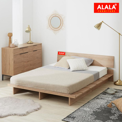 Giường ngủ ALALA07 cao cấp/ Miễn phí vận chuyển và lắp đặt/ Đổi trả 30 ngày/ Sản phẩm được bảo hành 5 năm từ thương hiệu ALALA/ Chịu lực 700kg