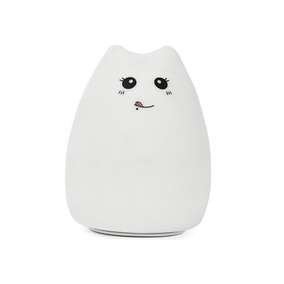 Đèn Ngủ Hình Mèo Con Siêu Dễ Thương - Chất liệu Silicon Dẻo Cao Cấp An Toàn 