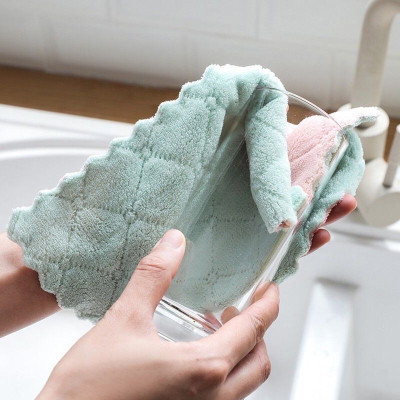 Combo 10 khăn lau tay , lau bếp  2 mặt dày dặn , đa năng siêu thấm hút ,vải bông mềm mịn giúp làm sạch các vật dụng nhanh chóng 