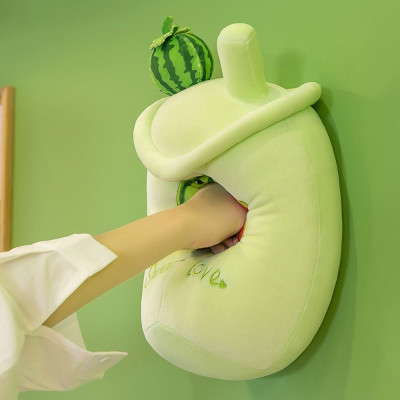 Thú bông trà sữa trái cây Sweet love siêu dễ thương hàng cao cấp (25cm--->70cm) Gối ôm ly trà sữa trái cây mềm mịn êm ái hot trend