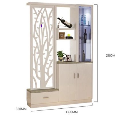 Tủ Vách Ngăn Hiện Đại Phòng Khách Tundo HHP-TVN1819-14 Cao Cấp