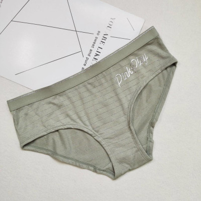 Quần Lót Cạp Thấp in Chữ Pink Play Phong Cách Cá Tính Mẫu Mới (WL53)