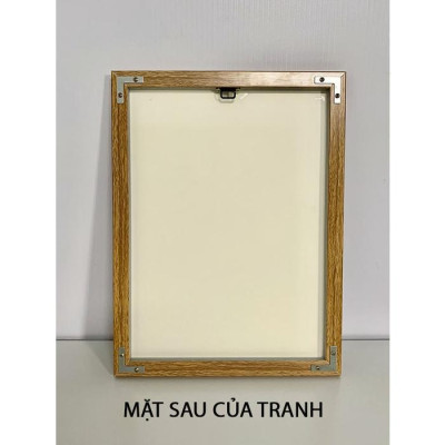 Bộ 2 tranh canvas decor phong cách minimalist, trừu tượng hiện đại - AR107