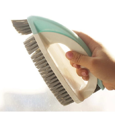 Combo bàn chải đa năng Ohe + bộ 2 chiếc móc treo đồ có núm hít chân không - made in Japan